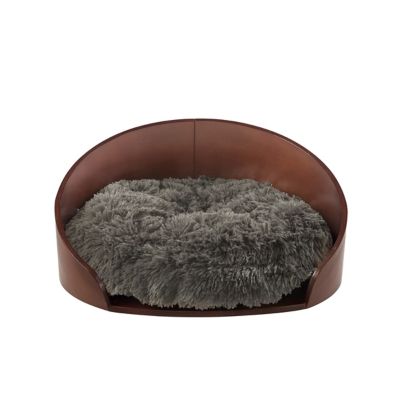 Image showing  Kuai Bent Wood Faux Fur Dog Bed