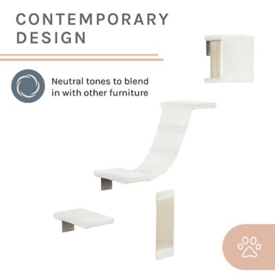 Image showing 6 th Sam's Pets Addison Wall Climber Cat Tree