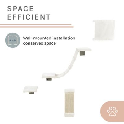 Image showing 8 th Sam's Pets Addison Wall Climber Cat Tree