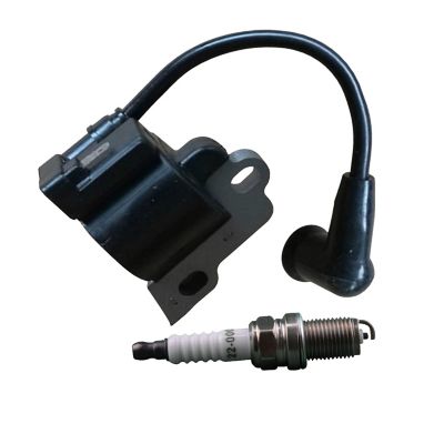OakTen Ignition Coil Spark Plug Pack for Honda GXv57, GXv50, GXh50 Compatible with 30500-Zm7-004, 30500-Zm7-014, 90-26-0005