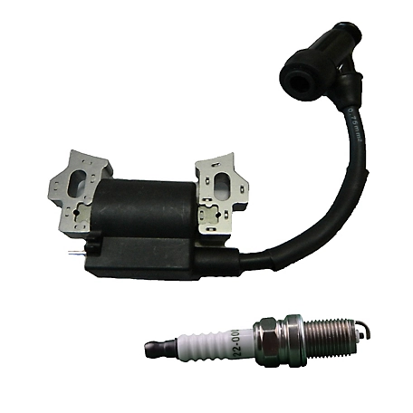 OakTen Ignition Coil Spark Plug Pack for Honda GXv120 GXv140 GXv160 Hr214 Compatible with 30500-Ze7-043, 90-26-0011
