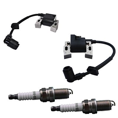 OakTen Ignition Coil Spark Plug Pack for Honda GX 610 GX 620 GX 670 GXv610 Compatible with 30500-Zj1-845, 90-26-0031