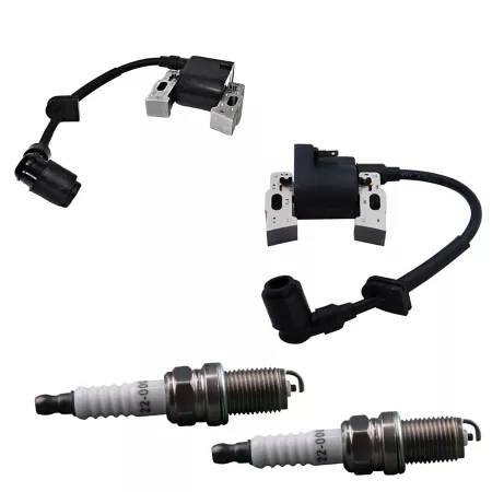 OakTen Ignition Coil Spark Plug Pack for Honda GX 610 GX 620 GX 670 GXv610 Compatible with 30500-Zj1-845 90-26-0031 Mower Spark Plugs