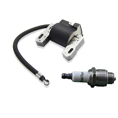 OakTen Ignition Coil Spark Plug Pack for Briggs & Stratton 492341, 591459, 799650, 845606, 495859, 90-26-0038