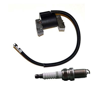 OakTen Ignition Coil Spark Plug Pack for Briggs & Stratton Compatible with 490586, 491312, 90-26-0044