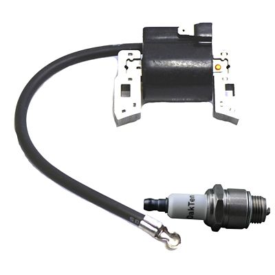 OakTen Ignition Coil Spark Plug Pack for Briggs & Stratton 395491, 397358, 298316, 697037, 90-26-0046, 90-260046