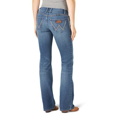 Image showing 1 th Wrangler Women's Low-Rise Retro Sadie Jeans