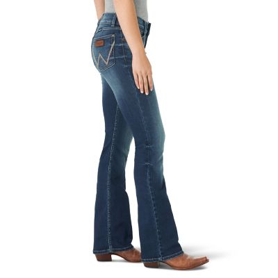 Image showing  Women's Mae Retro Mid-Rise Bootcut Jeans