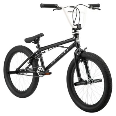 Mongoose 20 in. Grid 180 BMX Freestyle Bike, Black