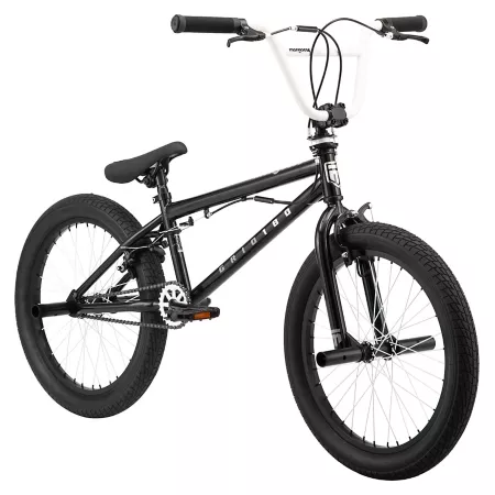 Mongoose Boys' BMX Freestyle Bike 180 Grid 20" 1 Speed Black Bikes