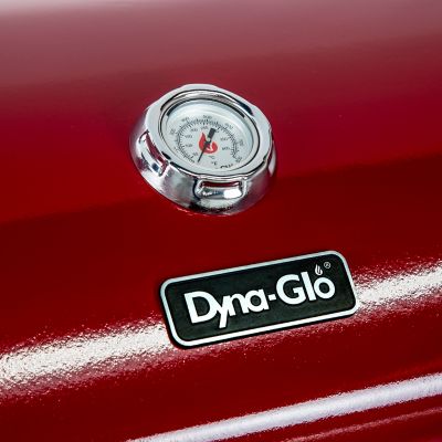 Image showing  Propane Gas Cart Grill, 542 sq. in., Red