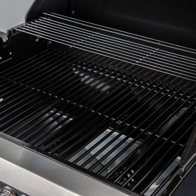 Image showing  Propane Gas Cart Grill, 542 sq. in., Red