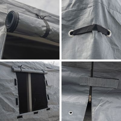 Image showing 7 th Sojag 8 x 8ft. Winter Cover for Gazebos, Grey