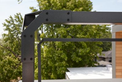 Image showing  Dunwich 8 ft. x 8 ft. Pergola