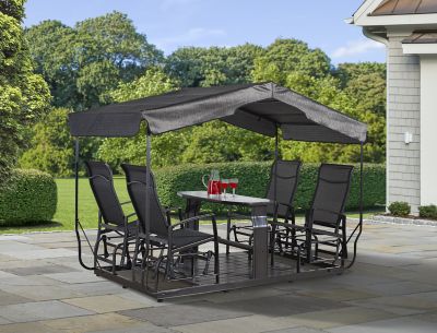 Image showing 8 th Sojag Houston 4-Seater Glider Swing