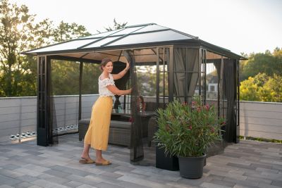 Image showing  Savino 12 ft. x 14 ft. Gazebo