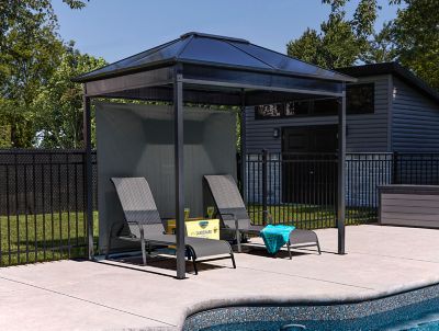 Image showing  Danxia Grey 7 ft. x 9 ft. Gazebo