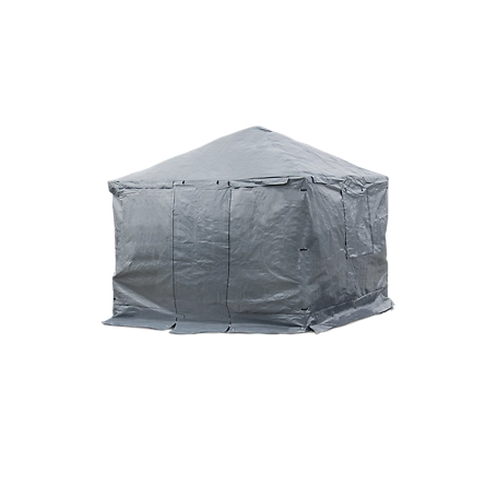 Sojag Grey Winter Cover for Gazebos, 10 ft. x 14 ft.