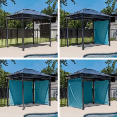 Image showing 6 th Sojag Danxia Teal 7 ft. x 9 ft. Gazebo
