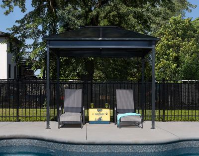 Image showing 13 th Sojag Danxia Teal 7 ft. x 9 ft. Gazebo