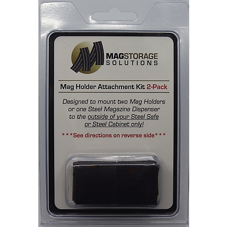 MagStorage Solutions 2 Pack Magazine Holder Atachment Kit, MHAK-2PK