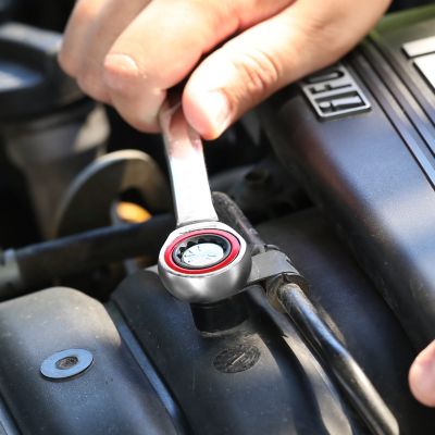 Image showing  7 pc. SAE Gearless Ratcheting Wrench Set