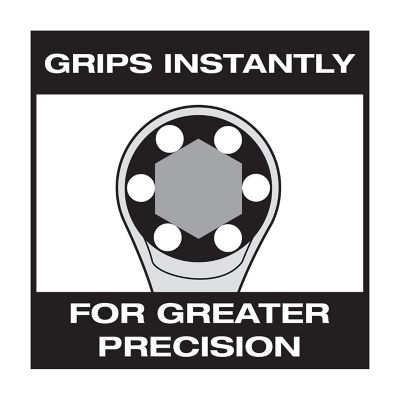 Image showing  7 pc. Metric Gearless Ratcheting Wrench Set