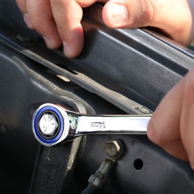 Image showing  7 pc. Metric Gearless Ratcheting Wrench Set