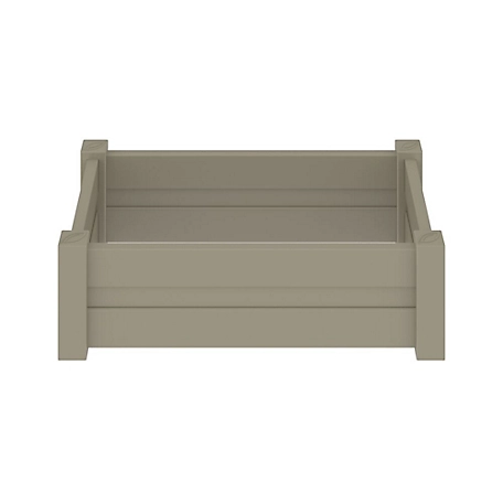 Barrette Outdoor Living 2 ft. x 4 ft. Clay Raised Garden Bed, Clay