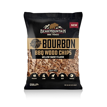 Bear Mountain BBQ Wood Chips - Bourbon