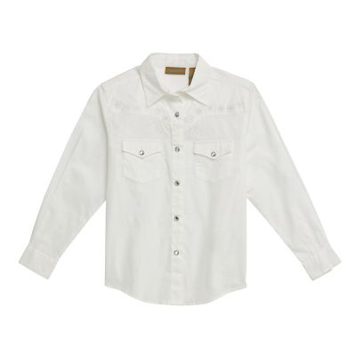 Image showing  Girls' Western Long-Sleeve Snap-Front Shirt