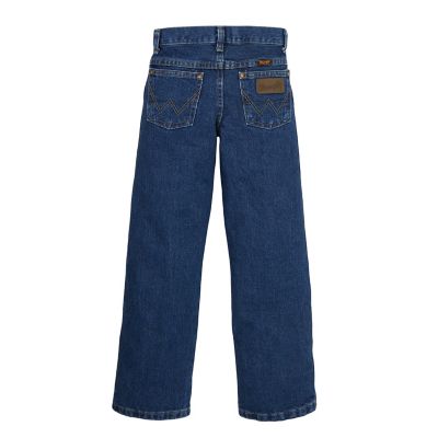 Image showing 1 th Wrangler Boys' Original Fit High-Rise Cowboy Cut George Strait Jeans