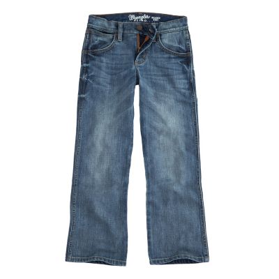 Wrangler Toddler Boys' Relaxed Fit Low-Rise Retro Bootcut Jeans