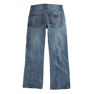 Image showing  Toddler Boys' Relaxed Fit Low-Rise Retro Bootcut Jeans