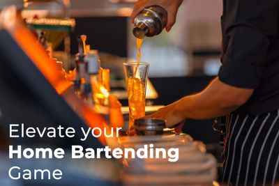 Image showing  Stainless Steel 25 oz. (750Ml) Cocktail Shaker with Built-In Strainer, TMCKSH