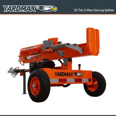 Image showing  32-Ton Gas-Powered Log Splitter, 2-Way Full Beam, Briggs & Stratton Engine