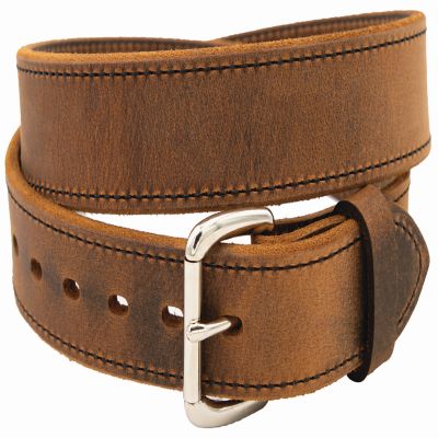 Versacarry Rancher Double-Ply Leather Raw Edge Carry Belt, BR502/42, Size 42, Made in USA, BR502/42
