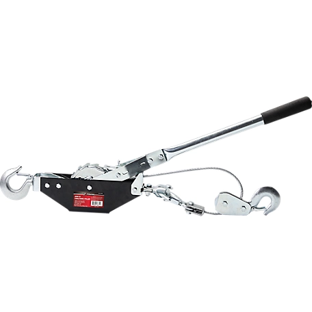 XPOWER 3000 lb. Cable Hoist Puller 12 ft., 10810001