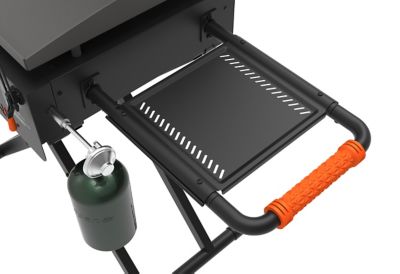 Image showing  Propane Gas Cart Griddle with Hood, 361 sq. in., Black