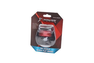 Image showing  2,000 lb. 3 in. Block Flat Mount