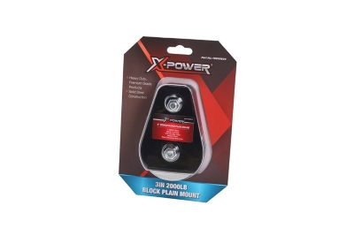 Image showing  2,000 lb. 3 in. Block Plain Mount