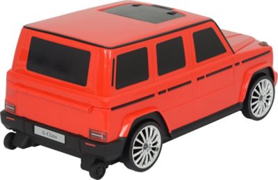 Image showing 7 th Best Ride On Cars Mercedes G Class Suitcase, Red