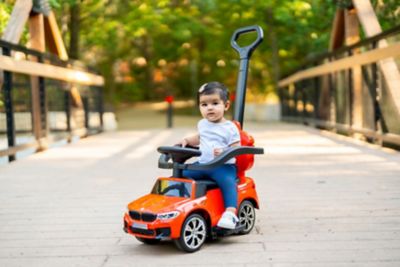 Image showing 5 th Best Ride On Cars BMW 4 in. 1 Push Car, Red