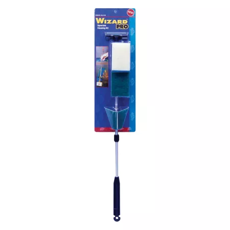 Penn-Plax The Wizard Telescopic Glass Scraper Aquarium Maintenance