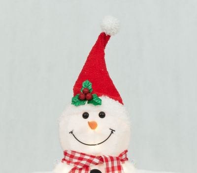 Image showing  Plush Snowman Family Sculpture Set, 3 pc.