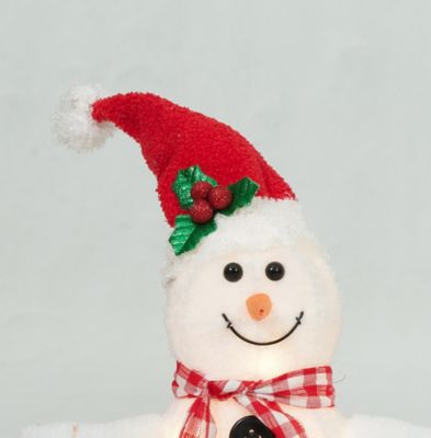 Image showing  Plush Snowman Family Sculpture Set, 3 pc.
