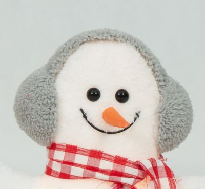 Image showing 5 th EverStar Plush Snowman Family Sculpture Set, 3 pc.