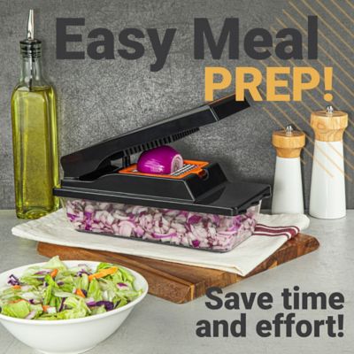 Image showing 7 th Granitestone XL Food Dicer, Shredder, Chopper, with Interchangeable Blades