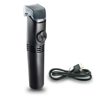 Image showing  VacuTrim Rechargeable Shaver Trimmer with Built-In Vacuum