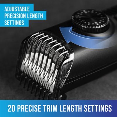 Image showing 5 th Bell & Howell VacuTrim Rechargeable Shaver Trimmer with Built-In Vacuum